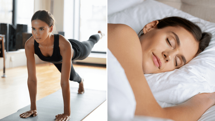 Récupération sommeil après sport