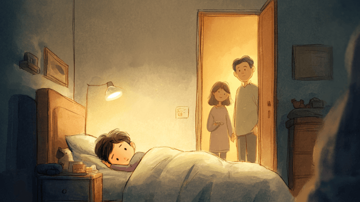 enfant-dort-paisiblement-securise