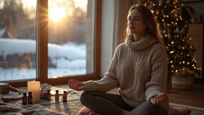 Techniques respiration et méditation pour réduire stress et fatigue hivernale