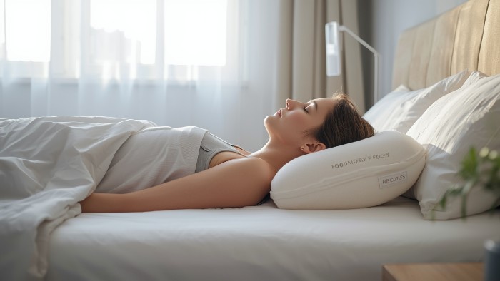 Trois types d'oreillers cervicaux : mémoire de forme, latex et ergonomique